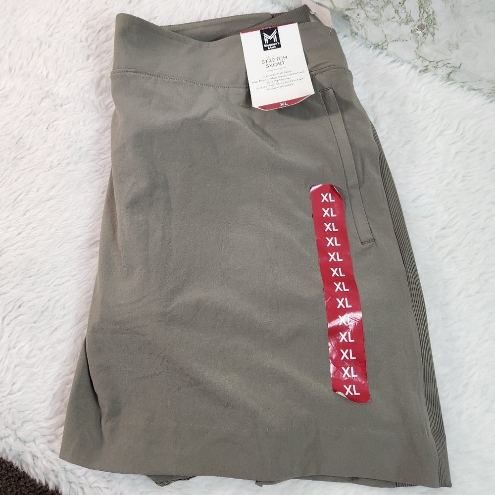 Member's Mark Khaki Color Stretch Skort